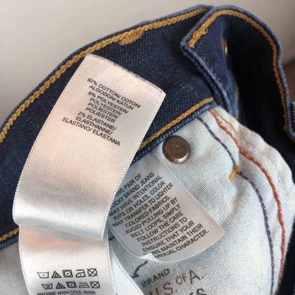 Lucky Brand Charlie Skinny Jean Size 0/25 - Picture 8 of 8